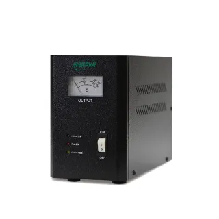 【FT飛碟】1.2KVA 七段全電子式穩壓器(穩壓功能/雷擊突波吸收/大電表面板_ AVR-E1.2KA)