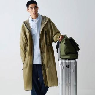 【KIU】日本 史上最輕盈空氣雨衣 男女適用(406-911 米色)