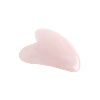 【FINDAY】天然粉晶 心形刮痧板｜加厚款(盒裝｜臉部刮痧｜粉晶刮痧｜消水腫｜臉部刮痧｜下顎線)