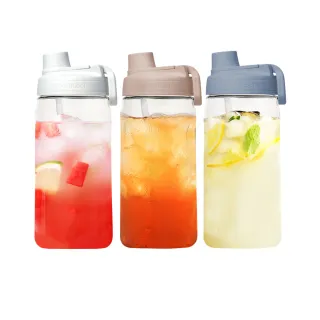 【LocknLock 樂扣樂扣】超值二入組 官方直營 大容量豪飲冷水壺 1.5L(三色任選/附吸管/運動水壺)