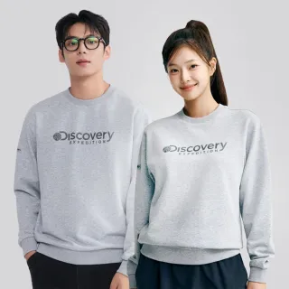 【Discovery Expedition】Logan 大學T 休閒大學T(DXMT31054-MGS)
