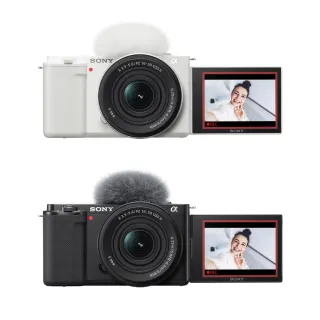 【SONY 索尼】ZV-E10K Vlog相機 鏡頭組(公司貨 保固18+6個月)