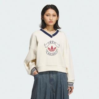 【adidas 愛迪達】TEAM ADIDAS 長袖上衣 女 - Originals KC5845
