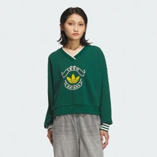 【adidas 愛迪達】TEAM ADIDAS 長袖上衣 女 - Originals KC5846