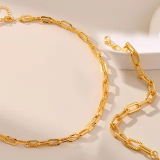 【DMOM】精鍍18K美式風格套組