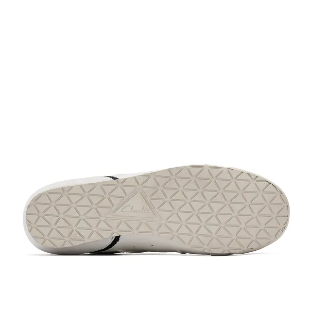 【Clarks】女鞋 Craft Deer. 輕盈透氣薄底休閒鞋 運動鞋 小白鞋(CLF85224C)