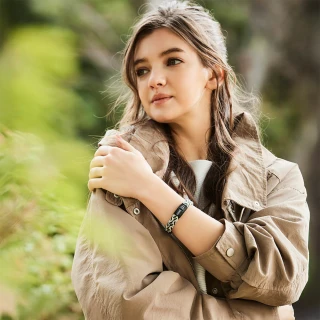 【Colantotte 克郎托天】出清品！售完不補　限時搶購｜送禮首選! Loop AMU磁石編織手環(造型x機能兼具)