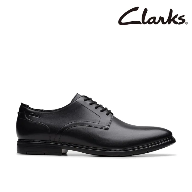 【Clarks】男鞋 Banbury Derby 寬楦德比鞋款 皮鞋 正裝鞋(CLM83659D)