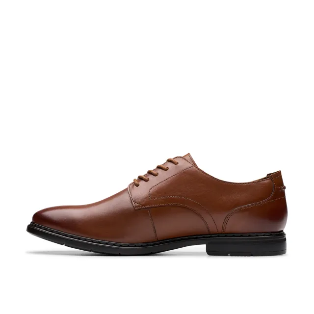 【Clarks】男鞋 Banbury Derby 寬楦德比鞋款 皮鞋 正裝鞋(CLM83870D)
