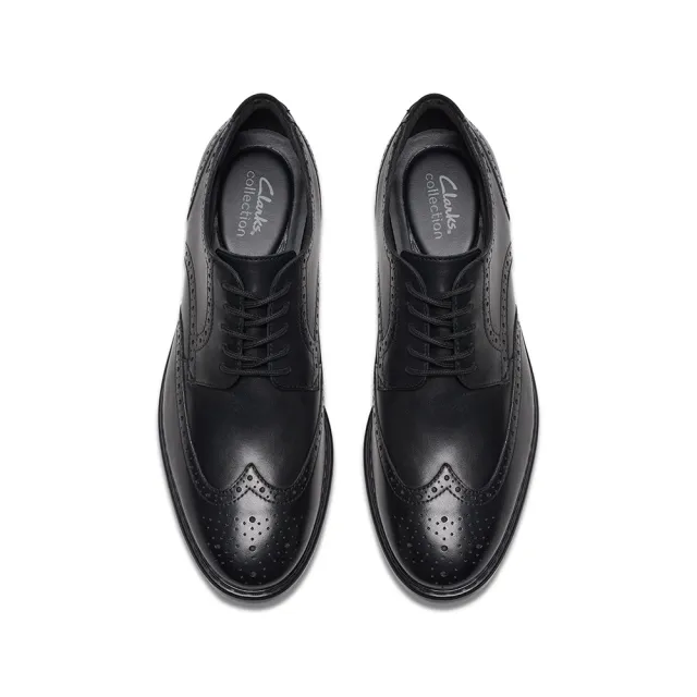 【Clarks】男鞋 Banbury Tip 英倫雕花紳士鞋皮鞋 正裝鞋(CLM85510D)
