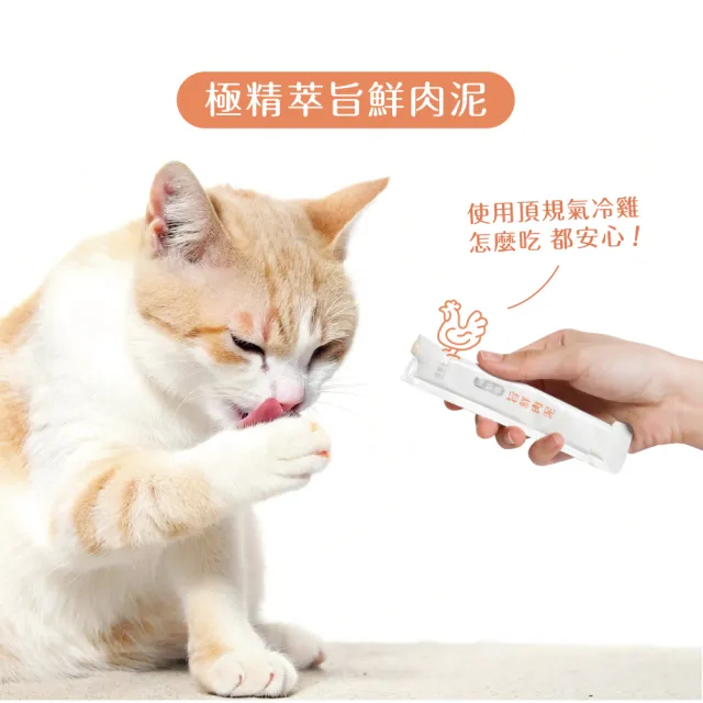 【嬌寵醫生】極精萃旨鮮肉泥 6入/盒(犬貓適用 投藥推薦 拌保健品拌魚油都適合)