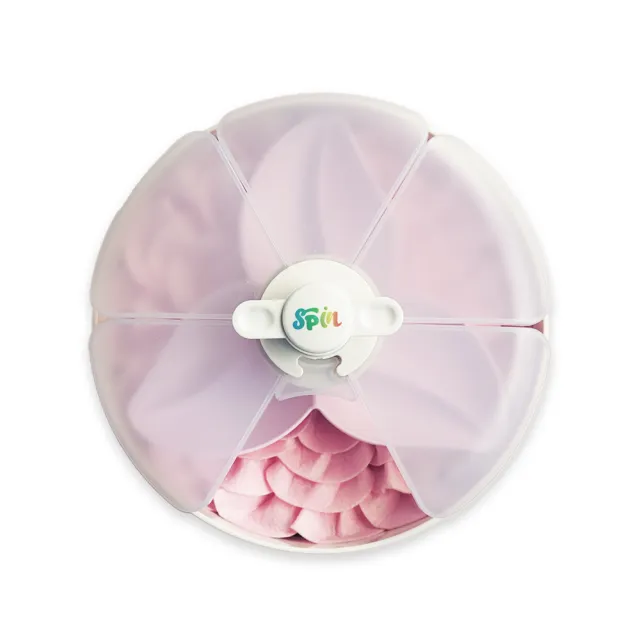 【PetDreamHouse】旋轉益智慢食碗-進階款花花世界-粉(慢食碗推薦 嗅聞益智玩具)
