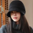 【Seoul Show 首爾秀】多款高質感挺版雙層兔毛帽毛呢八角帽貝雷帽棒球帽漁夫帽(防寒保暖)