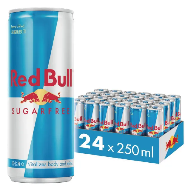 【Red Bull】RedBull紅牛能量飲料250ml 24罐 x 3箱(原味/無糖/巨峰葡萄/無糖野莓/白桃)