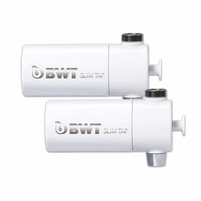 【BWT 德國倍世】SLIM TAP 廚房家用龍頭濾水器 + 2入芯(廚衛淨水器 共3入芯)