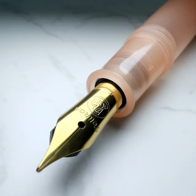 【Pelikan】百利金CLASSIC M200 Apricot Agate 杏桃瑪瑙 鋼筆＋墨水禮盒組(m200贈原廠手提袋)