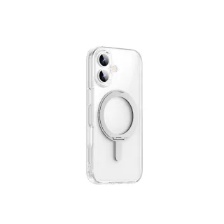 【WiWU】晶透支架磁吸手機殼iphone 17全系列(iPhone17防撞保護殼)