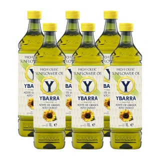 【YBARRA 益百萊】小清新葵花籽油(1000mlx6瓶)