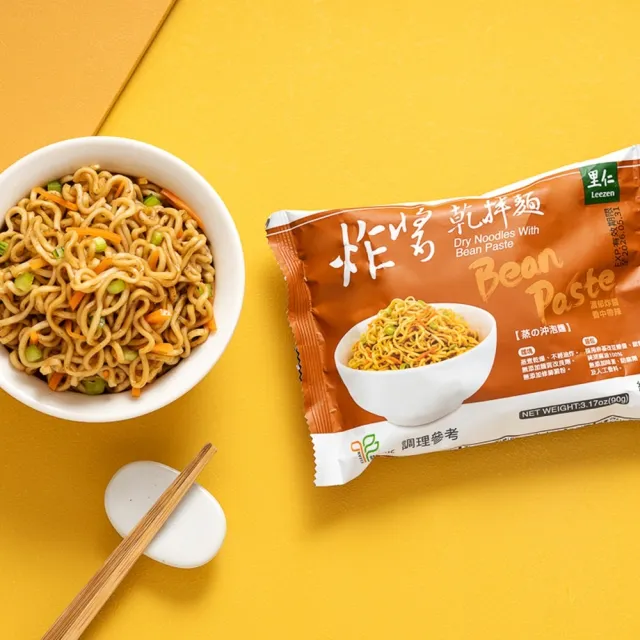 【里仁】炸醬乾拌麵90g(30入/箱)