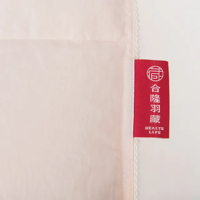 【合隆羽藏】CAS台灣原產95%白鵝絨被｜中保暖｜雙人(羽絨被/棉被)