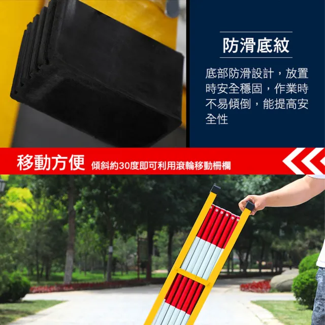 【智殿】圍籬 防疫隔離護欄 伸縮圍欄 伸縮折疊護欄 拒馬 伸縮圍籬 施工隔離欄帶(165-CF1230 格柵圍籬 圍擋)