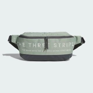 【adidas 愛迪達】Word Waist Bag 腰包 小包 斜背包 綠(JL5138)