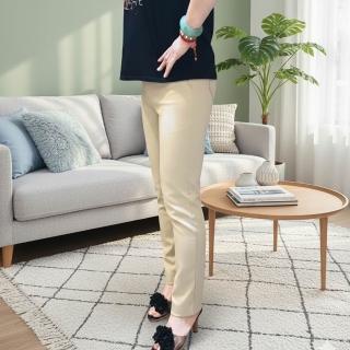 【YAKPAK】台灣製高彈力輕盈顯瘦AB款女長褲(中大尺碼 M-3XL)