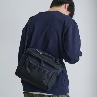 【PORTER INTERNATIONAL】自信經典NEW HEAT斜肩包-M(深藍)
