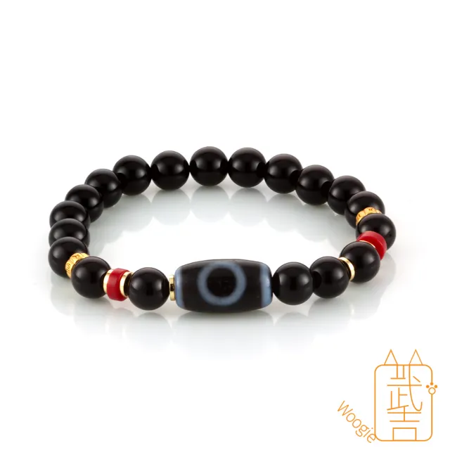 【Woogie武吉珠寶】一眼天珠黑瑪瑙手鍊(600)