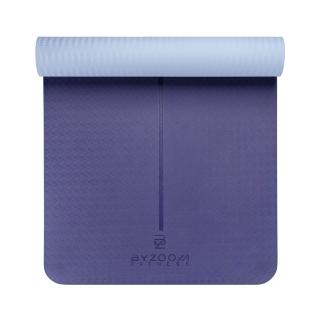 【BYZOOM FITNESS】TPE 止滑輕巧瑜珈墊 4mm(紫)