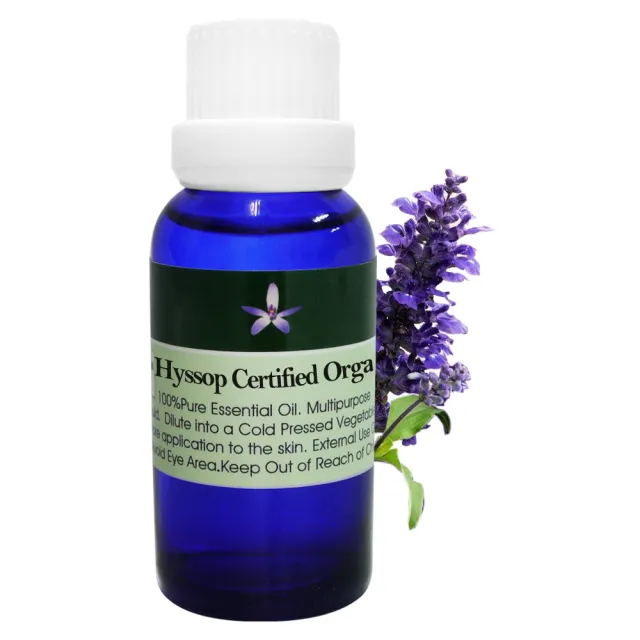 【BodyTemple 身體殿堂】有機牛膝草/有機香草/有機薰衣草芳療精油30ml(三種精油30ml任選一瓶)