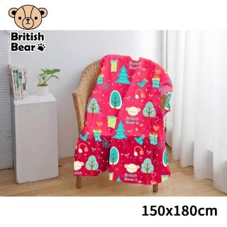 【British Bear 英國熊】冷氣毯150*180cm-新遊樂 TA-F0571D(OPP袋)