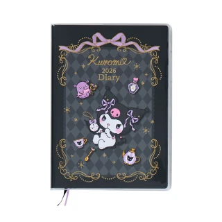 【SANRIO 三麗鷗】2026 B6 方格週記事手帳 年曆 行事曆 日誌 酷洛米