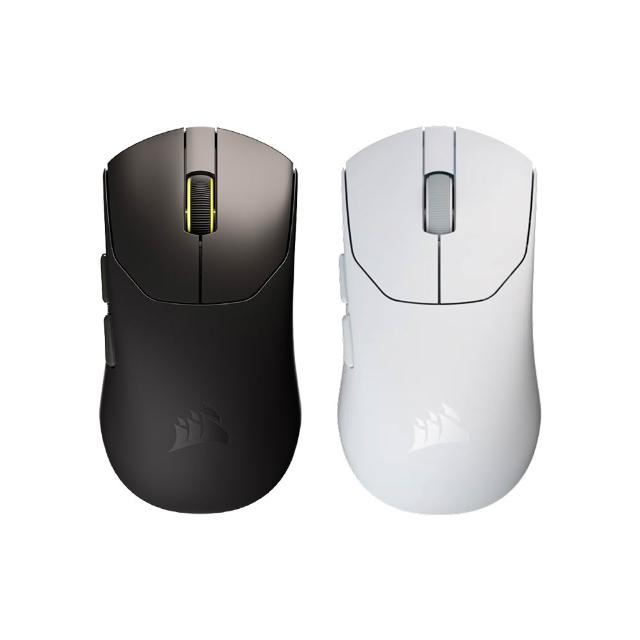 【CORSAIR 海盜船】SABRE 聖劍 V2 Pro Ultralight RGB超輕量無線滑鼠(黑/白)