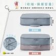 【DREAMCATCHER】旅行衣物壓縮包 M號3入組(旅行壓縮袋 旅行收納包 行李壓縮袋 羽絨外套壓縮包)