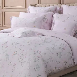 【Tonia Nicole 東妮寢飾】活動品-80支環保印染100%萊賽爾天絲被套床包組-花露晨語(特大)