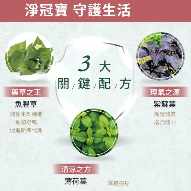 【SPOTLESS 植靠淨】淨冠寶膠囊1入組(共20粒/魚腥草配方/素食適用)