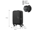 【AMERICAN TOURISTER 美國旅行者】20吋 CURIO 前開式/上掀式可擴充輕量PP避震輪行李箱/登機箱(多色可選)