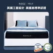 【Lunio】Nooz Helix單人加大3.5尺乳膠獨立筒床墊(英國工藝五星級飯店躺感 專為台灣人所打造 平價高CP值)