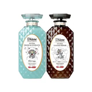 【Moist Diane 黛絲恩】完美極潤修護 護髮素450ml x3入(多款任選 湯姆貓與傑利鼠包裝)