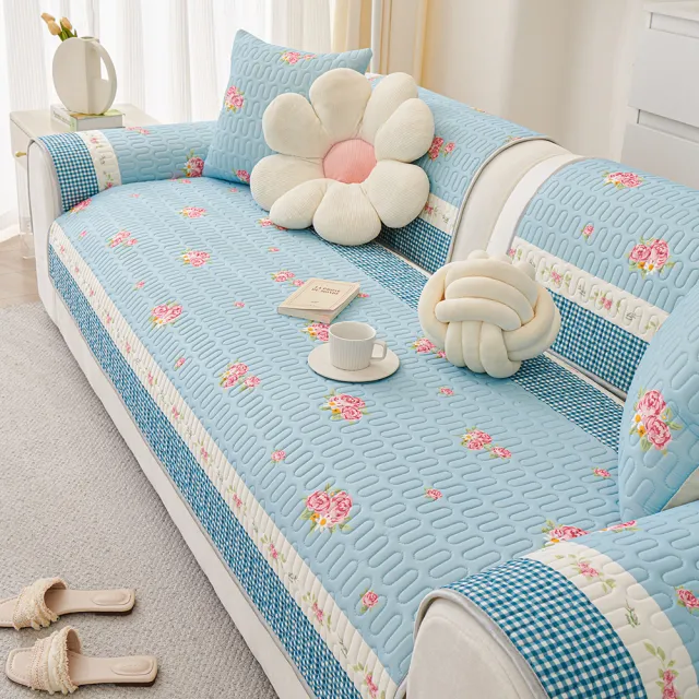 【BonBon naturel】經典暢銷款/超柔觸感 四季舒適防滑沙發墊(沙發墊/保潔墊/椅墊/遊戲墊)