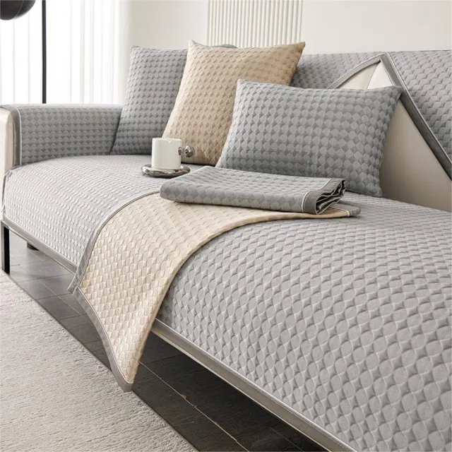 【BonBon naturel】經典暢銷款/超柔觸感 四季舒適防滑沙發墊(沙發墊/保潔墊/椅墊/遊戲墊)