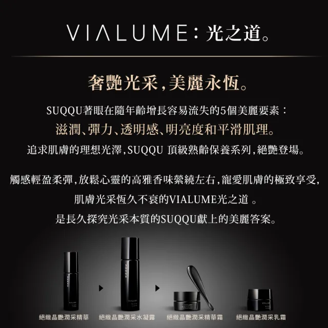 【SUQQU】絕緻晶艷潤采精華霜 15g(乳霜)