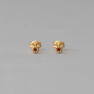 【ete】K18YG Fleur芙蓉耳環(1、2、3、6、8、10、11、12月)