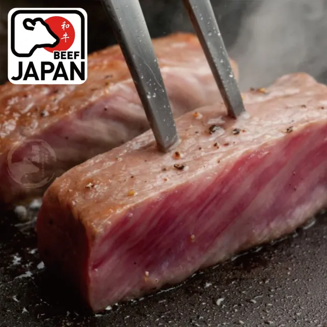 【勝崎生鮮】日本A5純種黑毛和牛霜降無骨牛小排8片組(200公克±10% / 1片)