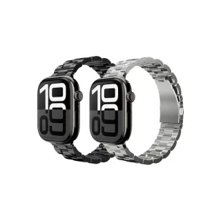 【MAGEASY】Apple Watch Noble 不銹鋼鏈錶環(支援最新S11/SE3/Ultra 3)