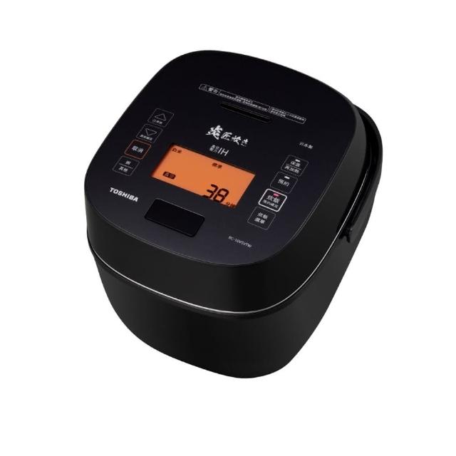 【TOSHIBA 東芝】日本製6人份多段真空壓力IH電子鍋(RC-10VSVTW（K）)