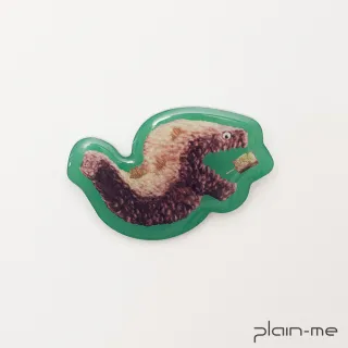 【plain-me】加購-好吉拉聯名磁鐵 豬血糕拉幼體 CRV2645-252(配件 香菜 磁鐵 小物 聯名款 壓克力)