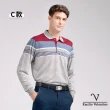 【Emilio Valentino 范倫鐵諾】男 長袖POLO衫 棉質舒適透氣 口袋 上衣 polo 薄款 台灣製(多款選)