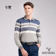 【Emilio Valentino 范倫鐵諾】男 長袖POLO衫 棉質舒適透氣 口袋 上衣 polo 薄款 台灣製(多款選)